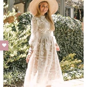 Ivy City Co. Verona White Lace Dress